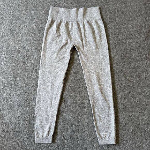 Gymshark Adapt Seamless Leggings Women's Grey High Compression Medium - Picture 2 of 8